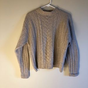 Eddie Bauer Women’s Turtleneck Tan Sweater